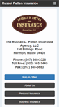 Mobile Screenshot of patteninsurance.com